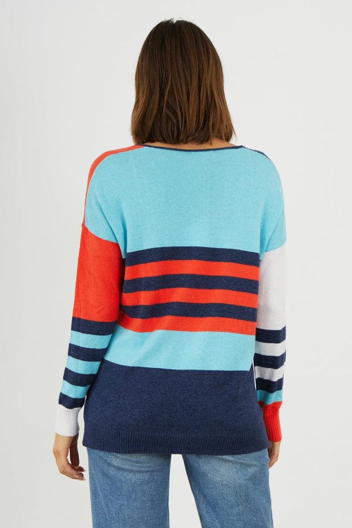 Zaket & Plover Fun Stripe Sweater