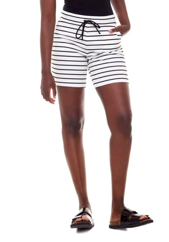 Tyler Madison Sophia Striped Jogger Short