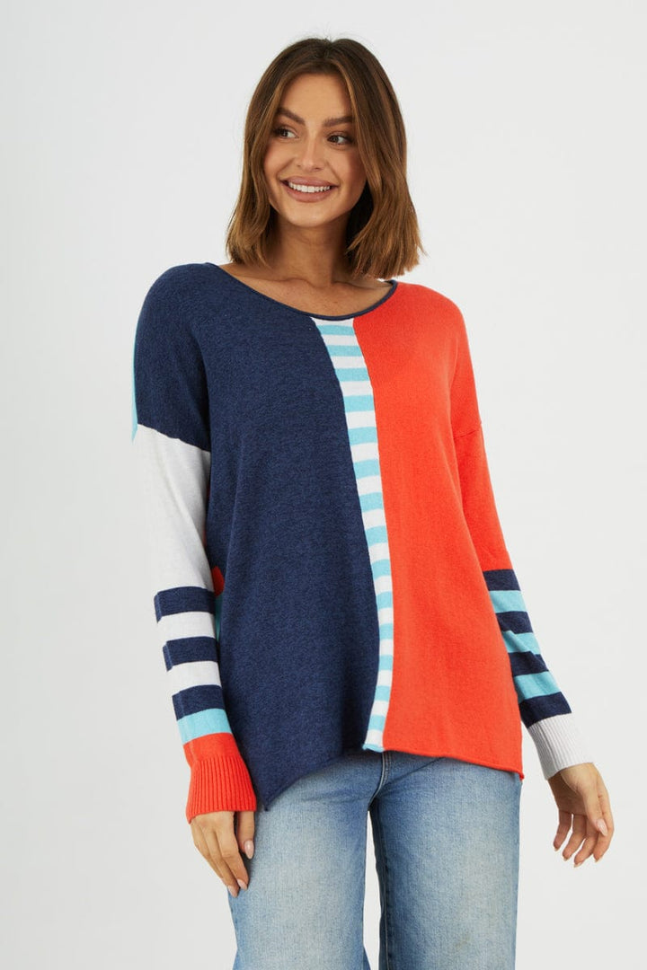 Zaket & Plover Fun Stripe Sweater
