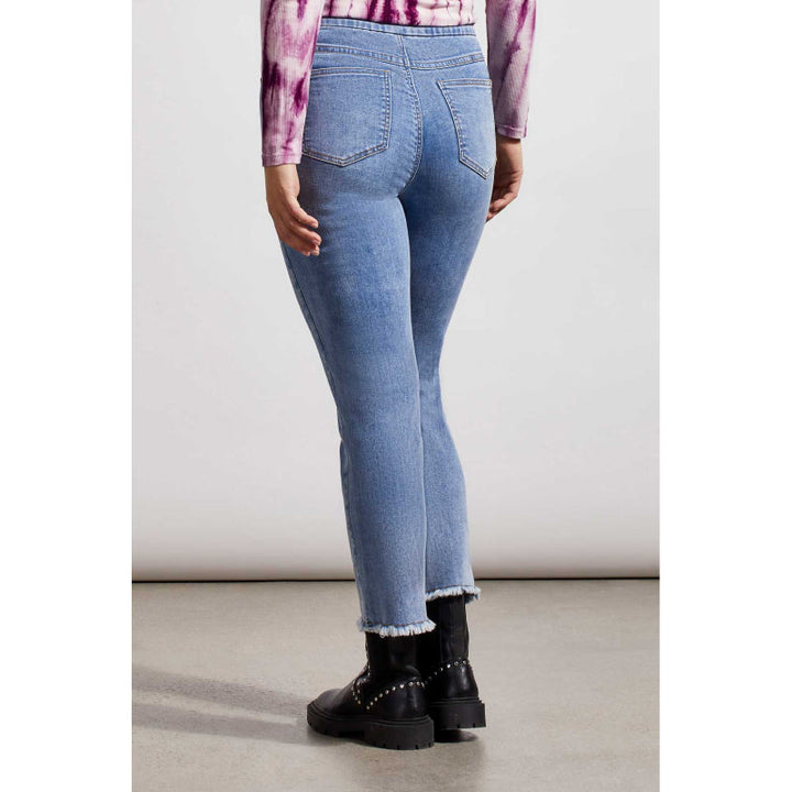 Tribal Audrey Pull On Straight Crop