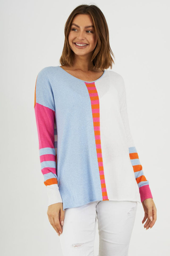 Zaket & Plover Fun Stripe Sweater