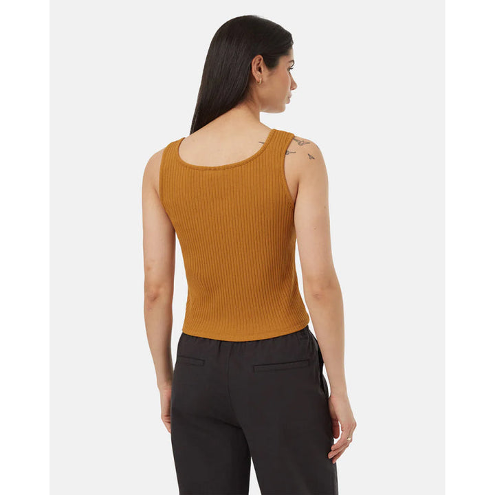 Tentree Women's Rib Button Front Tank
