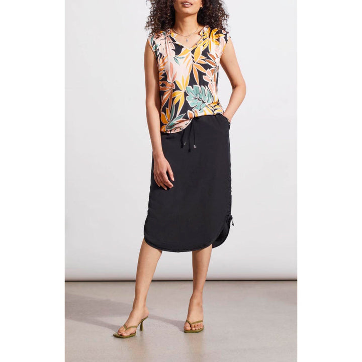 Tribal Flowy Drawstring Skirt