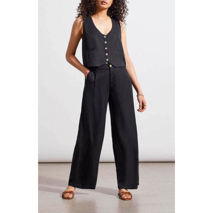 Tribal Fly Front Pant with Elastic Back Waist Band