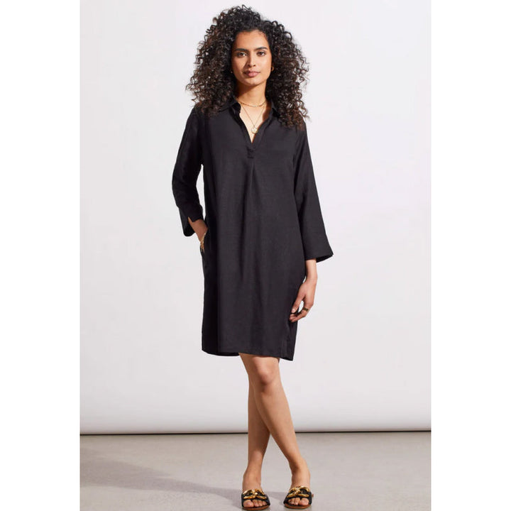 Tribal 3/4 Sleeve Dress w/ Pockets