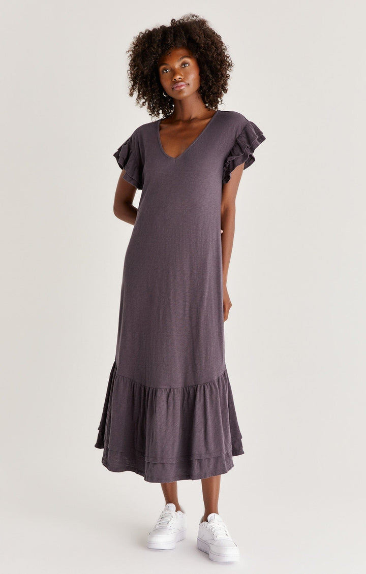 Z Supply Zella Cotton Slub Mini Dress