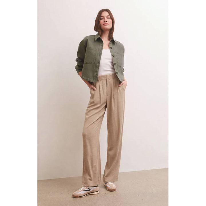 Z Supply All Day Cropped Twill Jacket