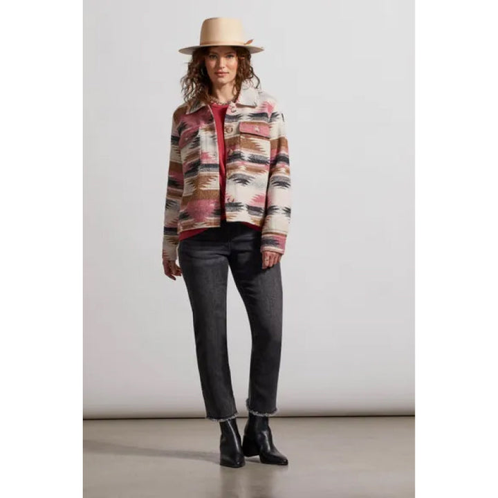 Tribal Audrey Pull On Straight Crop