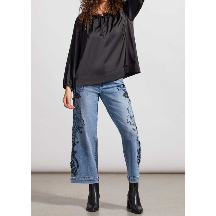 Tribal Long Sleeve Peasant Blouse