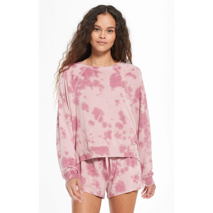 Z Supply Women's Sleep Over Tie Dye Pullover