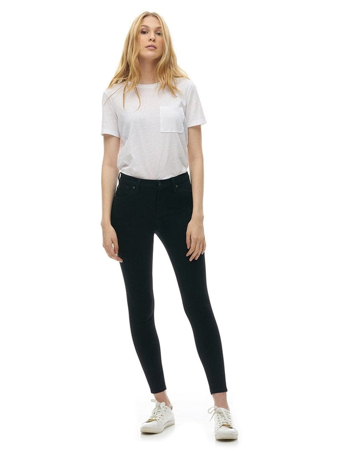 Yoga Jeans Rachel Skinny Classic-Rise Jean - Black Silence * Last Cance