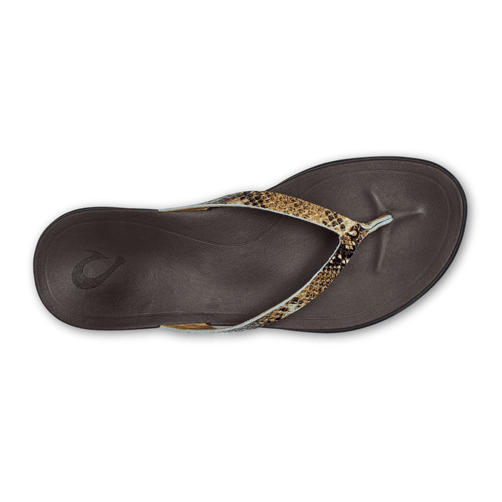 OluKai Ho'Opio, Sandales de Plage en Cuir pour Femmes