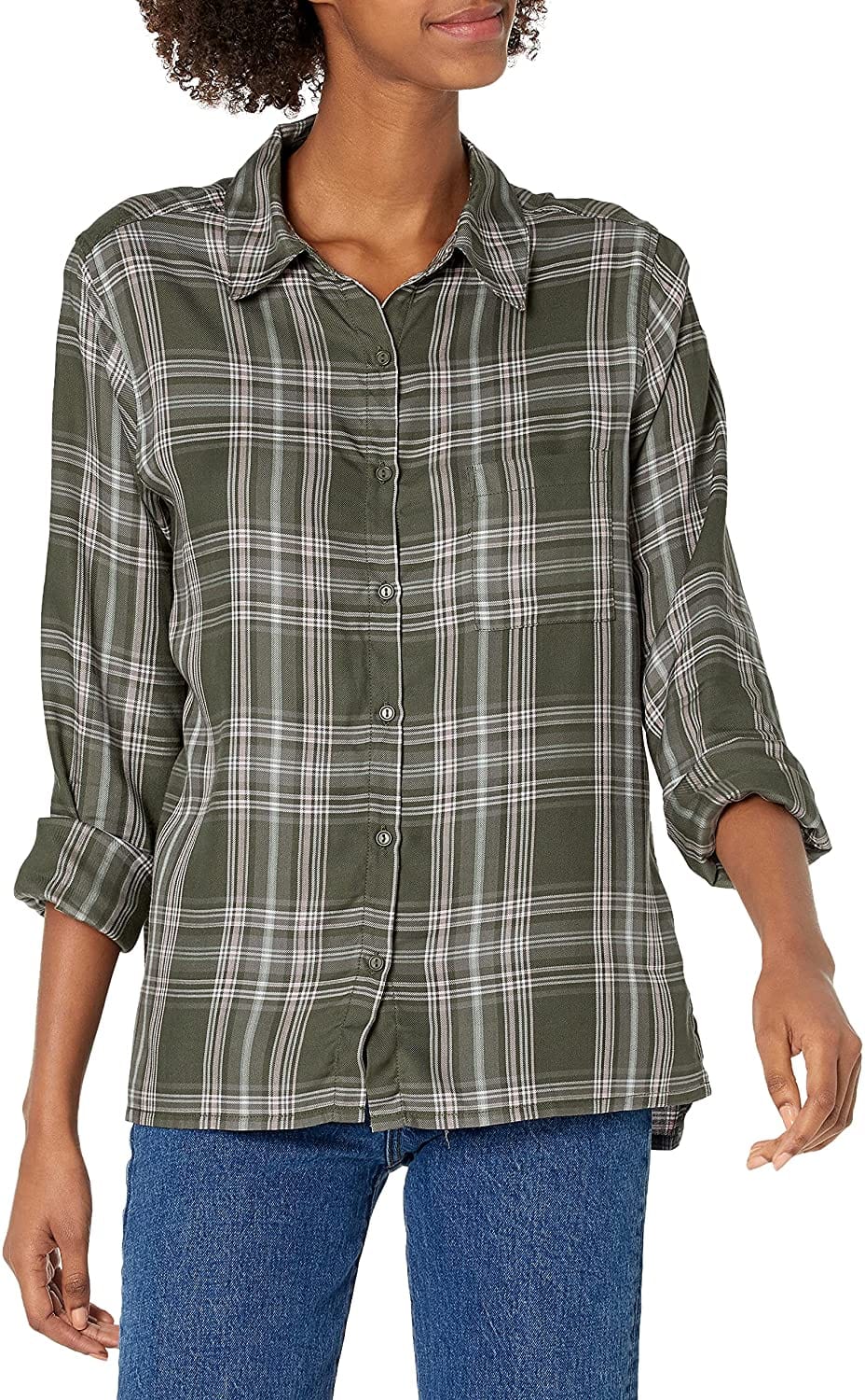 PJ Salvage Mad for Plaid Haut à manches longues * Dernière chance