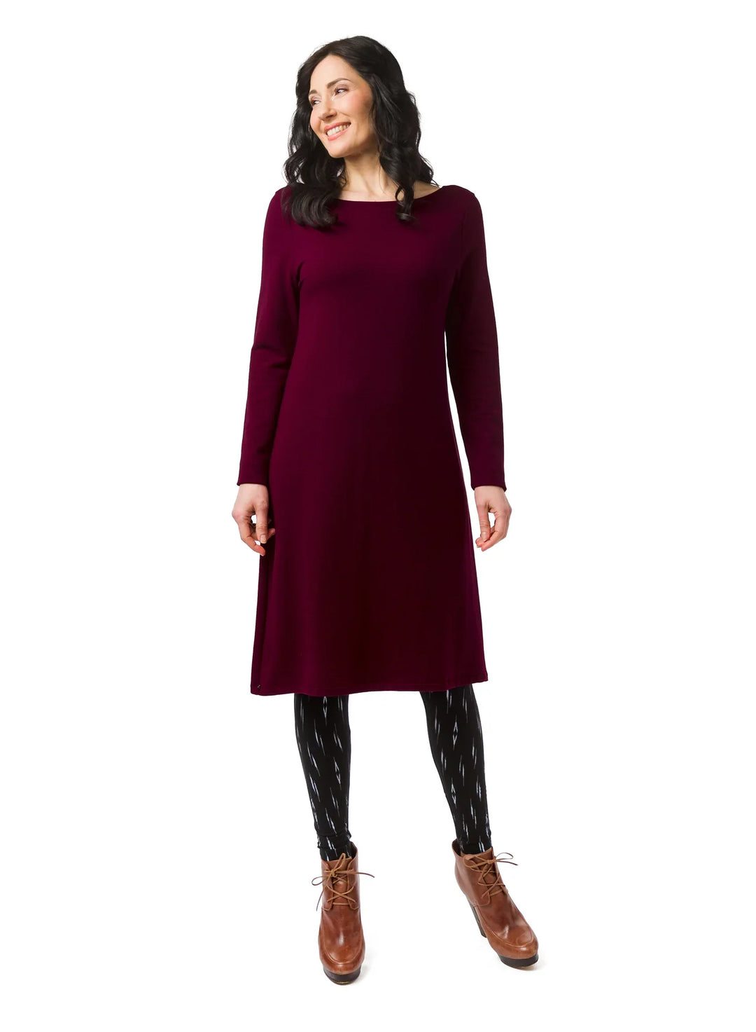 Duffield - Robe à manches longues avec 2 devants et dos