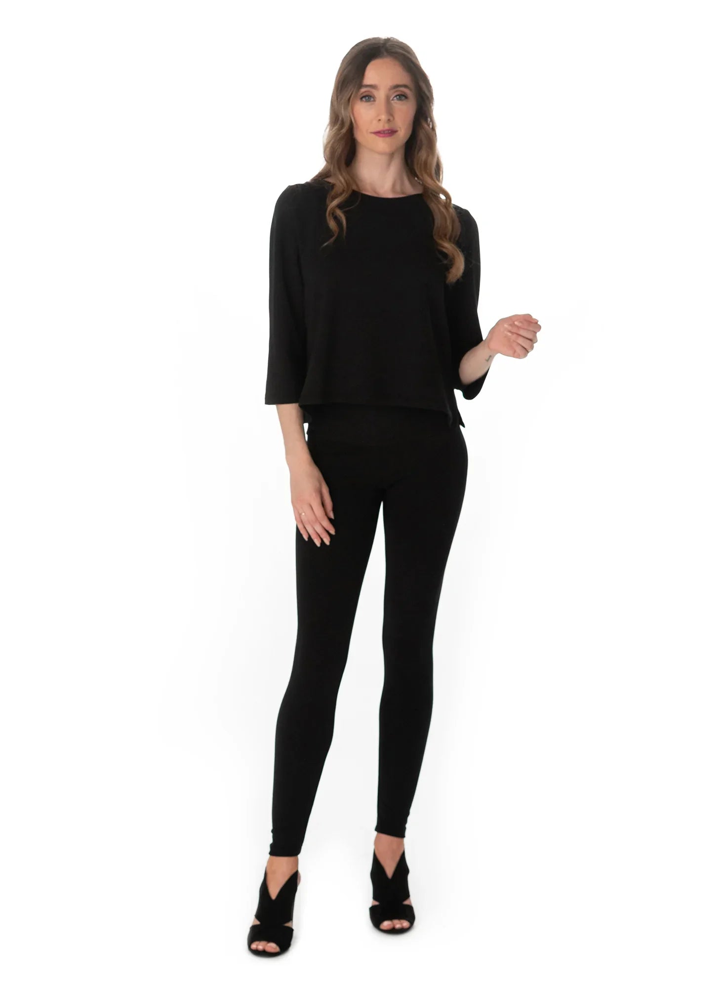 Smoothing Leggings Made in Canada by Duffield Design, Lux Eco Clothing
