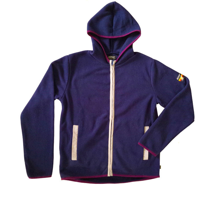 Polar Fleece CAMPVIBE  Zip Hoodie - Akela Surf