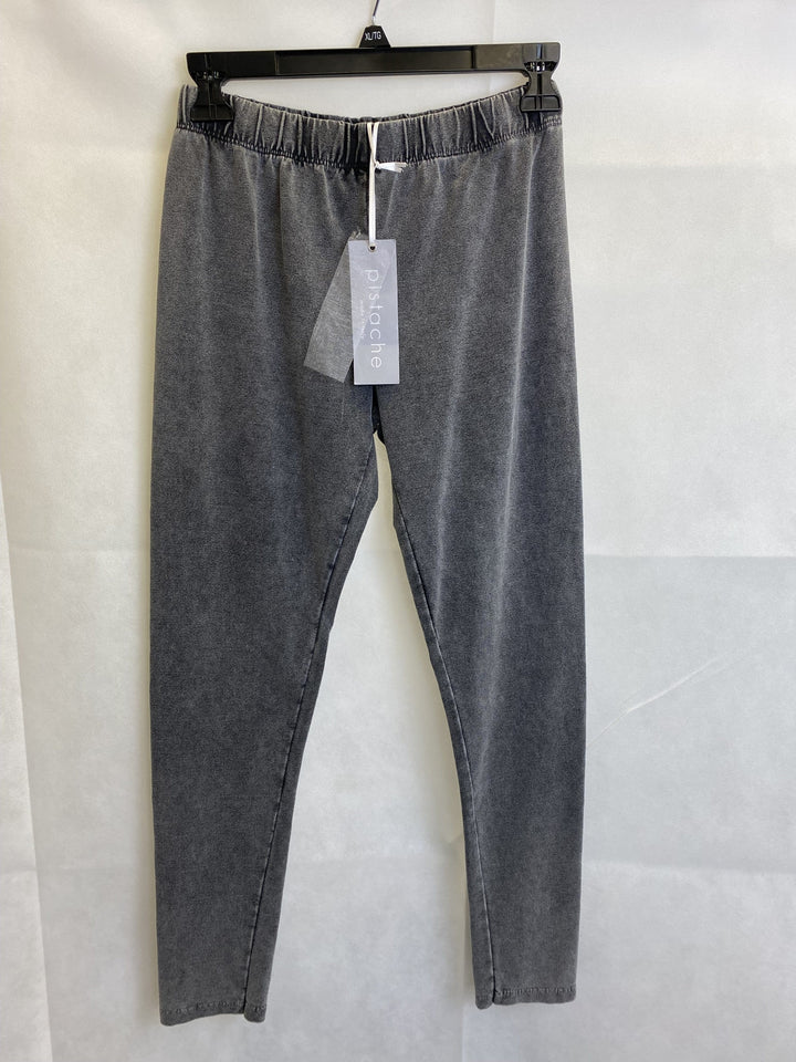 Legging pistache Stone Wash * Dernière chance