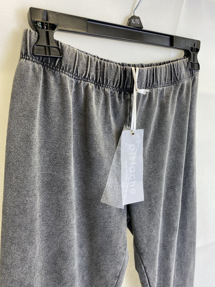 Legging pistache Stone Wash * Dernière chance