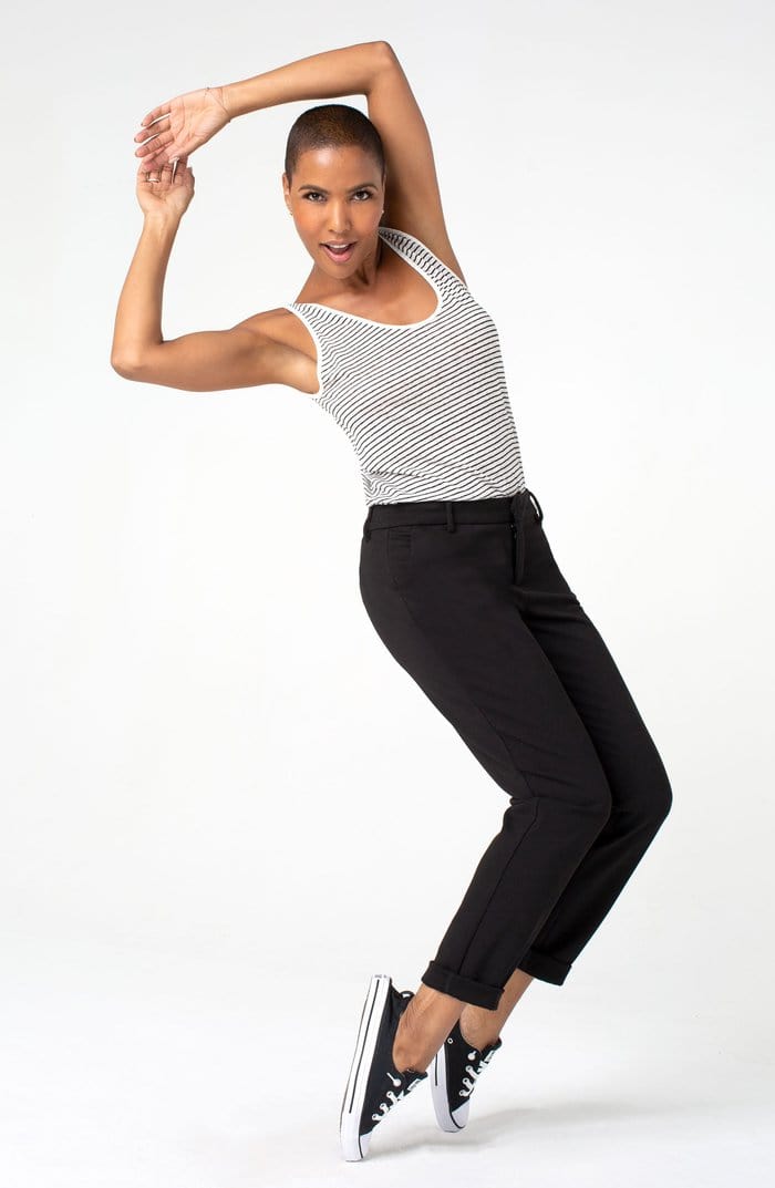 Pantalon en tricot Liverpool Kelsey - Noir