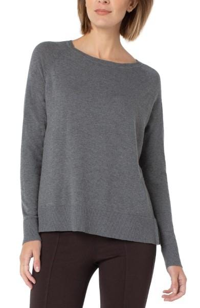 Pull raglan Liverpool avec fentes latérales