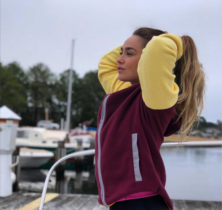Polar Fleece CAMPVIBE  Zip Hoodie