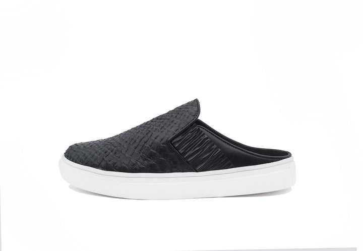Kaanas Murcia Snake-Embossed Sneaker Slide