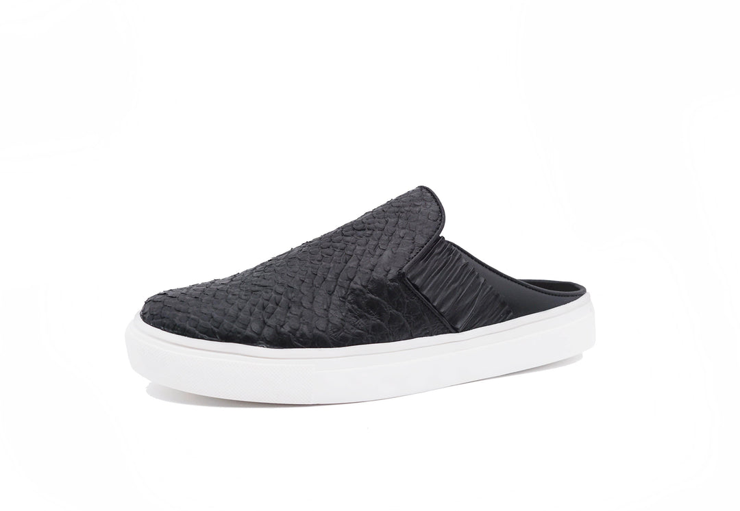 Kaanas Murcia Snake-Embossed Sneaker Slide