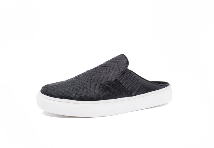 Kaanas Murcia Snake-Embossed Sneaker Slide