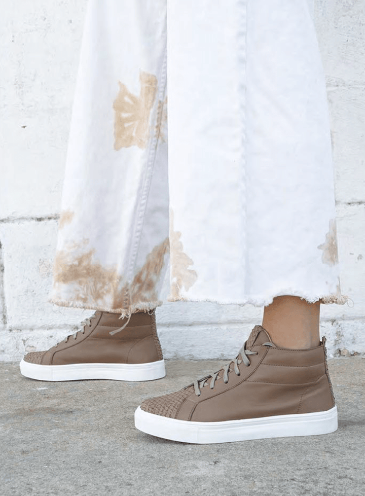 Kaanas Alcala Snake Hi-Top Sneakers