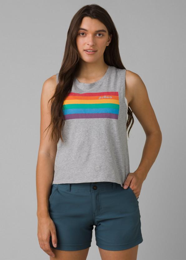 PrAna Haut sans manches graphique biologique pour femmes