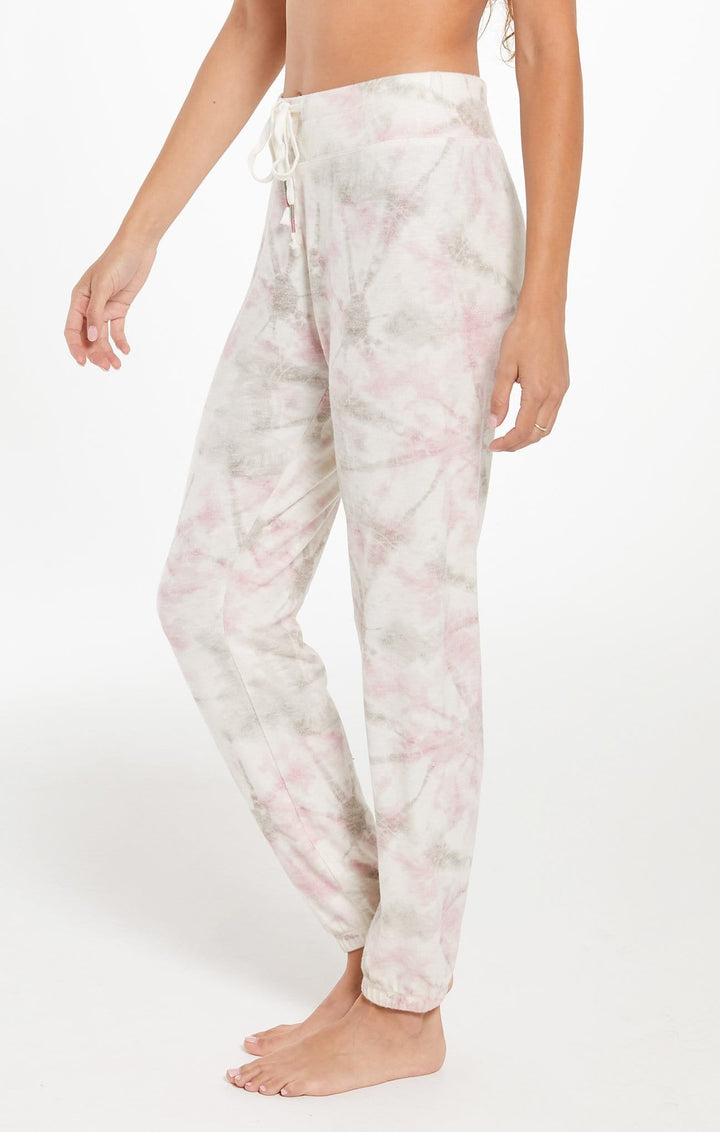 Z Supply Pantalon de jogging effet tie-dye The Ava Faded pour femmes * Dernière chance