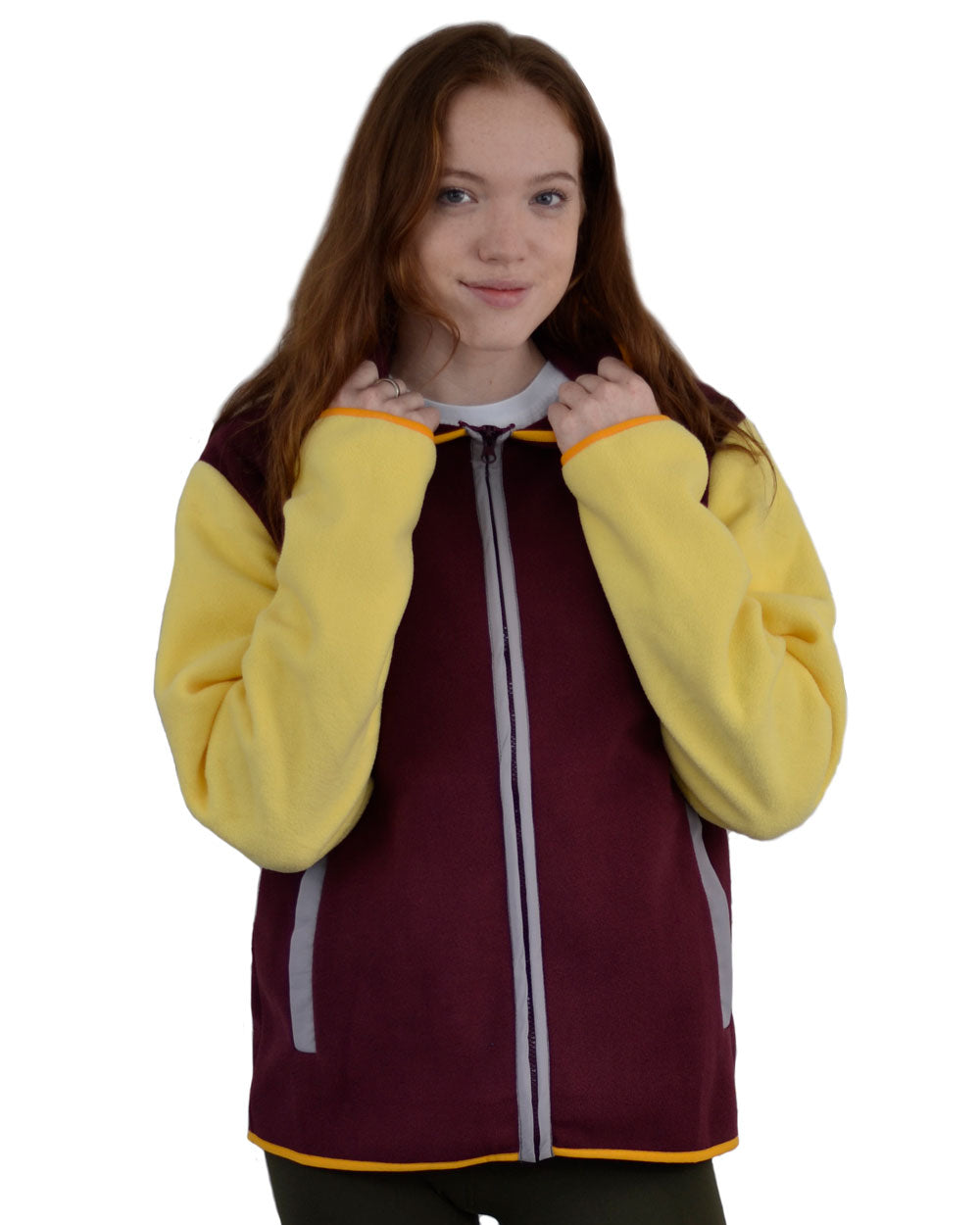 Polar Fleece CAMPVIBE  Zip Hoodie - Akela Surf