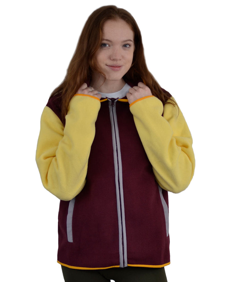 Polar Fleece CAMPVIBE  Zip Hoodie - Akela Surf