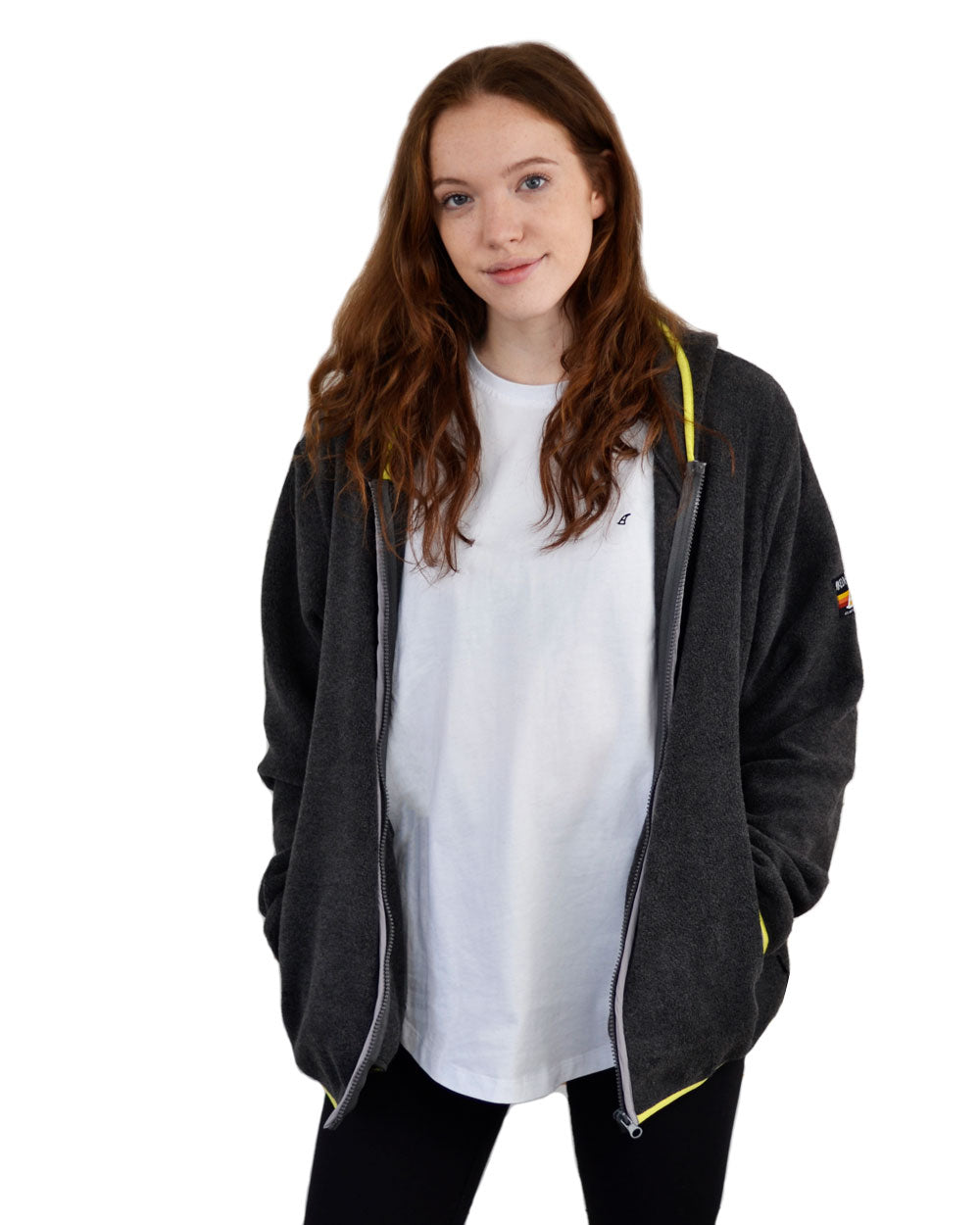 Polar Fleece CAMPVIBE  Zip Hoodie - Akela Surf