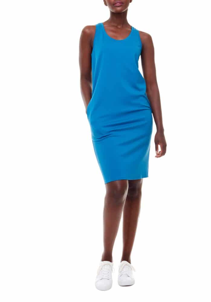 Tyler Madison Beyonce Solid Racerback Dress