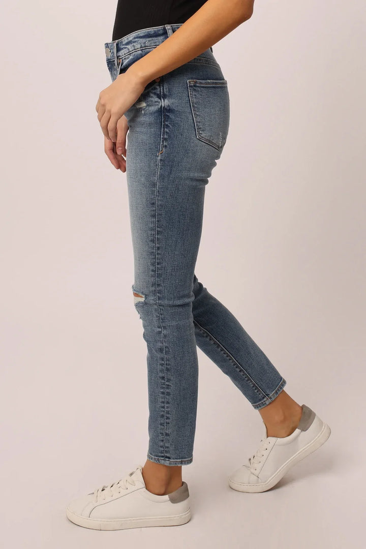 Dear John Gisele High Rise Ankle Skinny Jeans