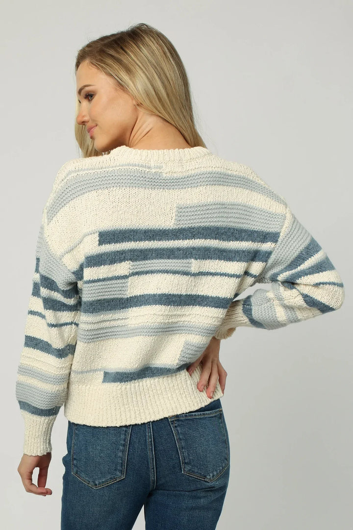 Dear John Rachel Long Sleeve Crewneck Sweater