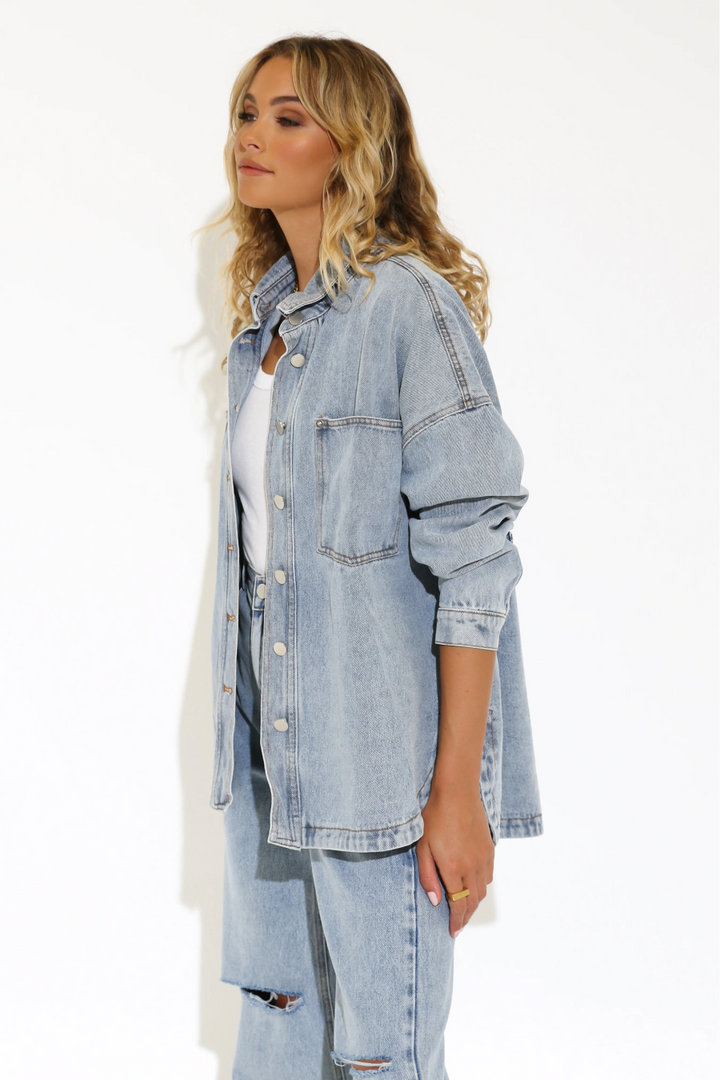 Madison The Label Brodie Denim Shirt