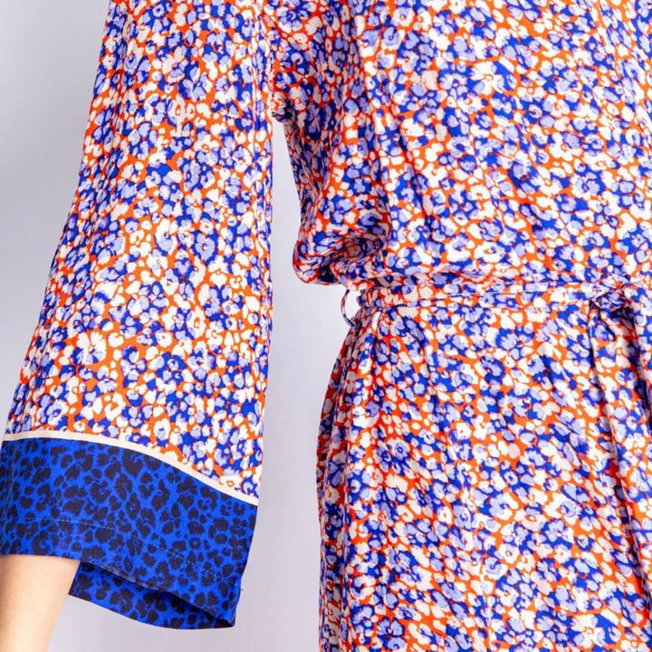 PJ Salvage Blueberry Fields Ditsy Floral Robe