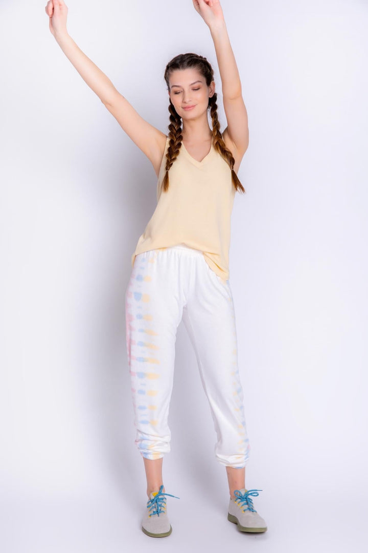 PJ Salvage Sunset Hues Banded Pant
