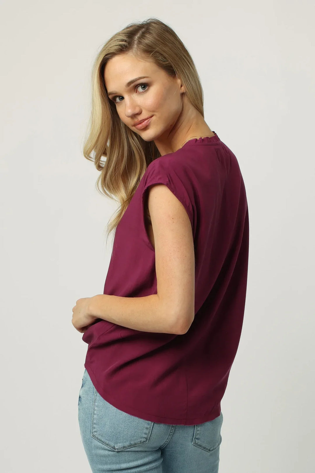 Dear John Yanis Short Sleeve Top