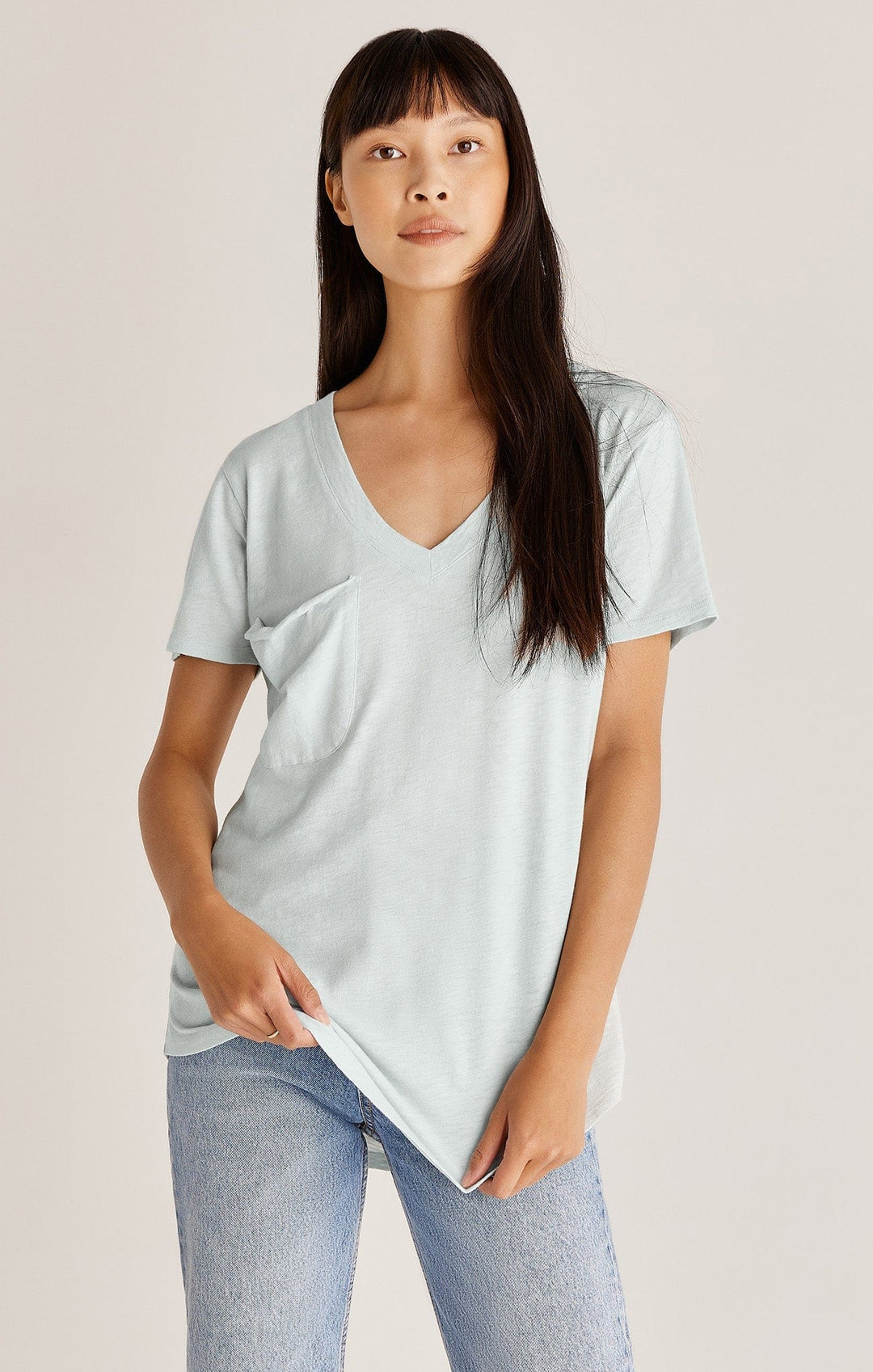 Z Supply Cotton Slub Pocket T-Shirt