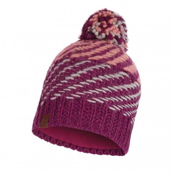 Buff Knitted & Polar Nella Hat