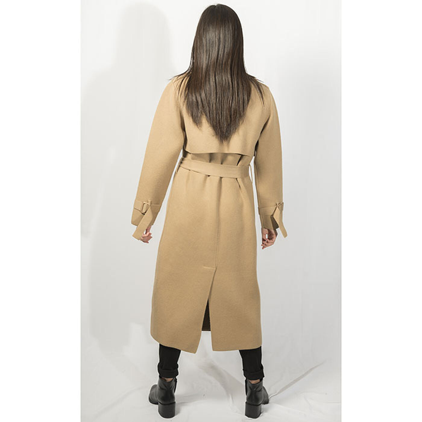 Lyla + Luxe Preston Knit Trench Coat