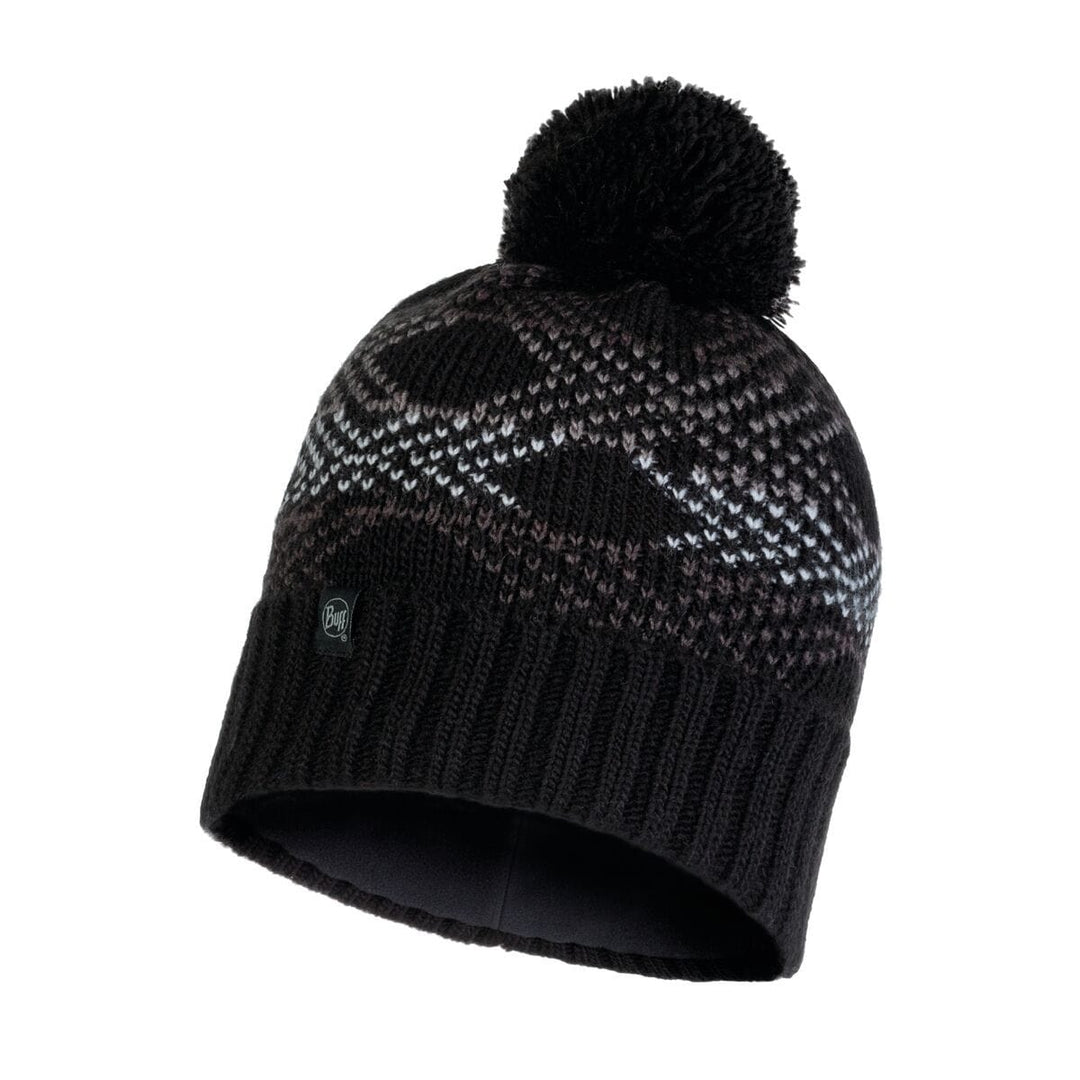 Buff Knitted & Polar Garid Hat