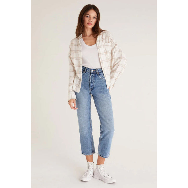Z Supply Clio Plaid Button Up