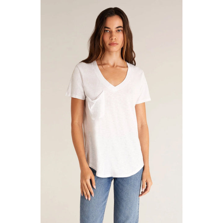 Z Supply Cotton Slub Pocket T-Shirt