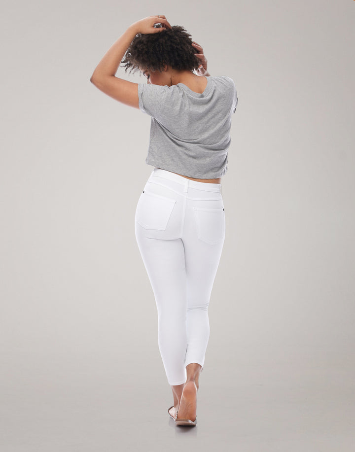 Yoga Jeans Rachel - Jean skinny taille classique - Blanc * Dernière chance