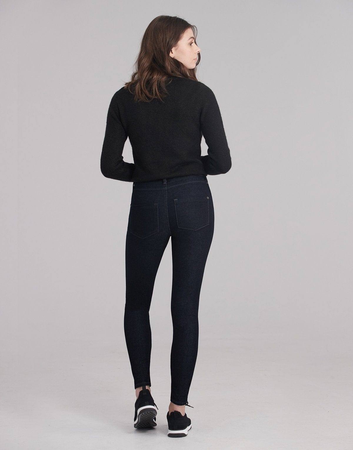 Yoga Jeans Rachel Skinny High-Rise Jeans - Serenity