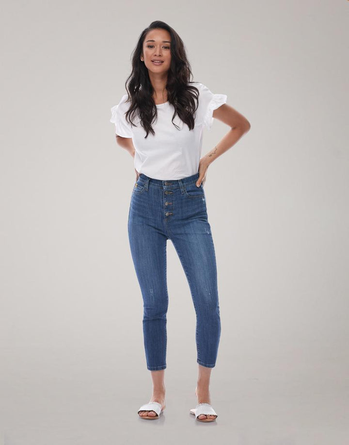 Yoga Jeans Rachel - Jean skinny taille haute - Southside